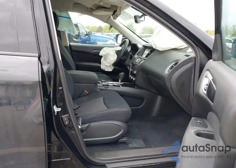 2017 Nissan Pathfinder Sv из США, поврежденный, VIN 5N1DR2MM4HC649189